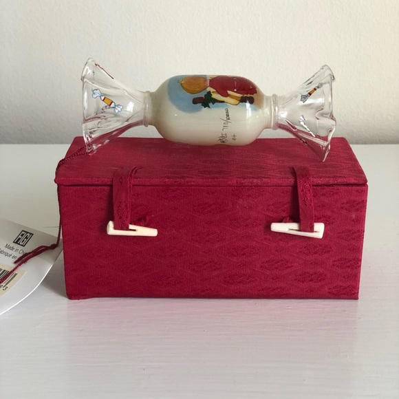 Vintage FIGI Inside Art Sweet Dreams Boy Christmas Ornament, Unique & Rare Find! - Picture 3 of 10